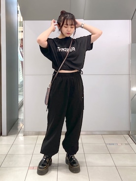「シンフルコーデ」｜「アイテム（ブーツ）」を使った、レイナさん（レディース・154cm）の春コーディネート