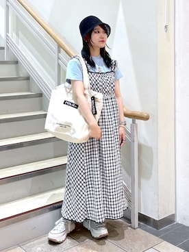 レイナさん（レディース・154cm）の夏コーディネート