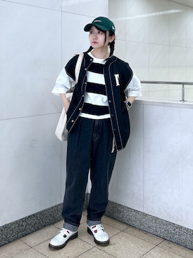 レイナさん(レディース・154cm)の夏コーディネート