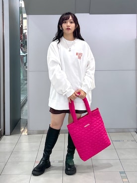 レイナさん（レディース・154cm）の秋コーディネート