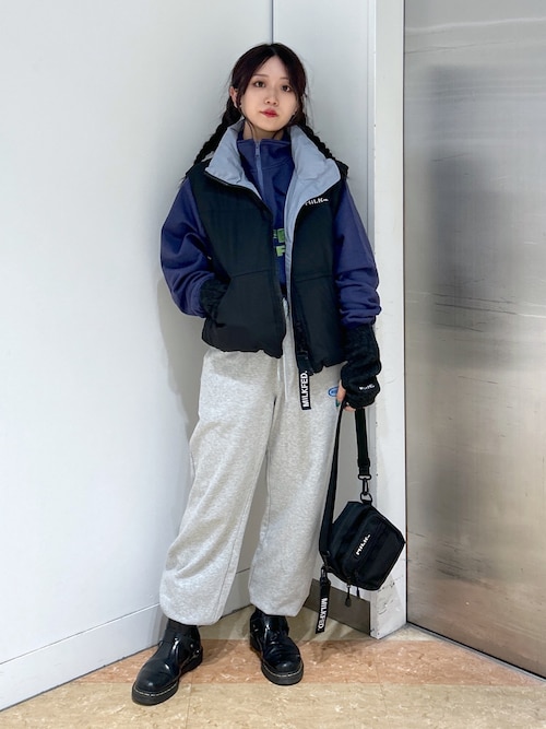 MILKFED. ミルクフェド アウター ジャンパー ベスト ダウンベスト MILKFED.（ミルクフェド）の「REVERSIBLE PUFFER VEST（ダウン