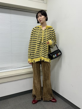 「アイテム（トートバッグ）」を使った、oairidaoさん（レディース・166cm・20代）の冬コーディネート