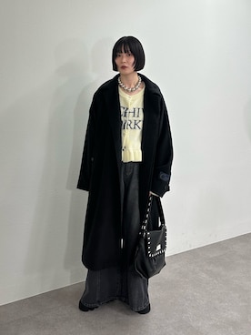 「アイテム（その他アウター）」を使った、oairidaoさん（レディース・166cm・20代）の冬コーディネート