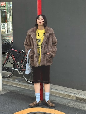 「アイテム（その他アウター）」を使った、oairidaoさん（レディース・166cm・20代）の秋コーディネート