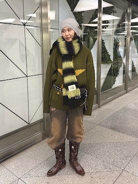 「アイテム（パーカー）」を使った、oairidaoさん（レディース・166cm・20代）の秋コーディネート