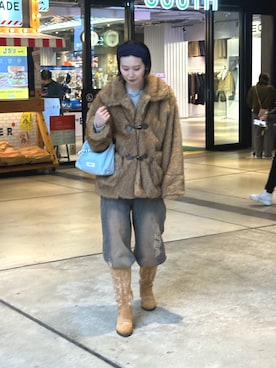 「アイテム（その他アウター）」を使った、oairidaoさん（レディース・166cm・20代）の秋コーディネート