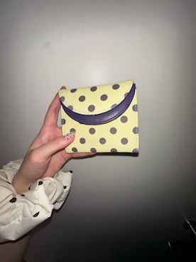 「GRAIN（グレイン）の【GRAIN/グレイン】二つ折りバイカラーウォレット（財布、イエロー系）」を使った、oairidaoさん（レディース・166cm）の夏コーディネート