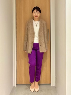 yasuda.eさん（レディース・162cm）の秋コーディネート