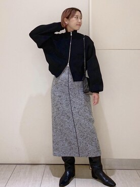 KUBOTAさん（レディース・159cm）の秋コーディネート