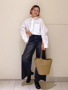 「ヤーキ」｜KUBOTAさん（レディース・159cm）の秋コーディネート