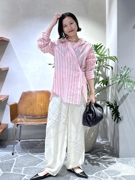 KUBOTAさん（レディース・159cm）の春コーディネート