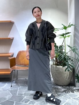 「アイテム（バッグ）」を使った、KUBOTAさん（レディース・159cm・30代）の秋コーディネート