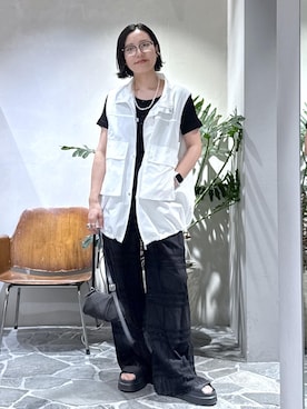 KUBOTAさん(レディース・159cm)の夏コーディネート
