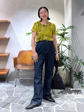 「アイテム（ピアス（両耳用））」を使った、KUBOTAさん（レディース・159cm・30代）の夏コーディネート