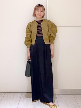 「Miller for ADAM ET ROPE」｜KUBOTAさん（レディース・159cm）の夏コーディネート