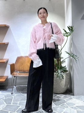 「25aw冬の新作」｜KUBOTAさん（レディース・159cm）の秋コーディネート