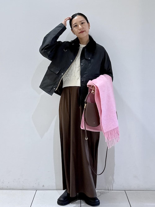 セール】【サステナブル】ケーブルハーフスリーブニット（ニット