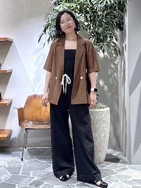KUBOTAさん(レディース・159cm)の春コーディネート