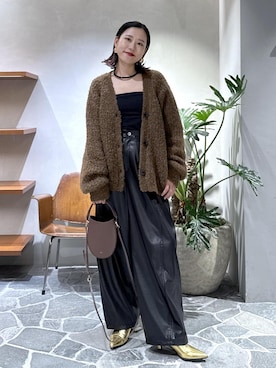 「アイテム（ハンドバッグ）」を使った、KUBOTAさん（レディース・159cm・30代）の秋コーディネート