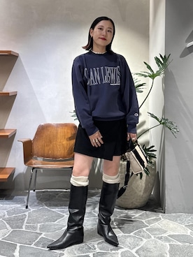 「アイテム（チョーカー）」を使った、KUBOTAさん（レディース・159cm・30代）の秋コーディネート