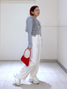 「コキヨ」｜KUBOTAさん（レディース・159cm）の冬コーディネート