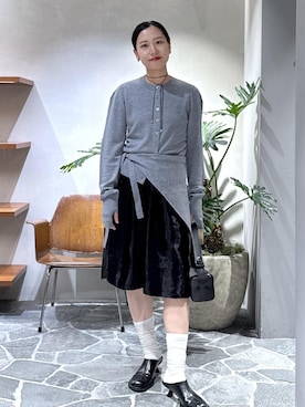 「アイテム（チョーカー）」を使った、KUBOTAさん（レディース・159cm・30代）の秋コーディネート