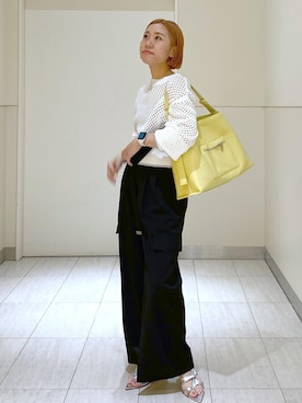 KUBOTAさん（レディース・159cm）の春コーディネート