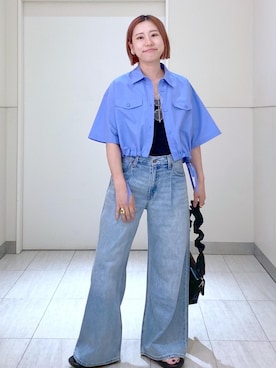 「LEVI’S」｜KUBOTAさん（レディース・159cm）の春コーディネート