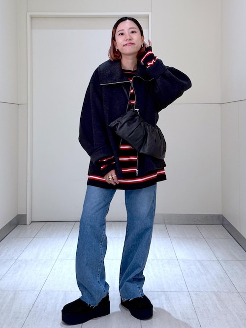 セール】【洗える】ボーダー2WAYロンTEE（Tシャツ/カットソー）｜ADAM