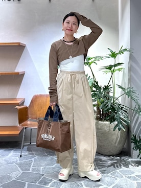 「旅行コーデ」｜KUBOTAさん（レディース・159cm・30代）の秋コーディネート