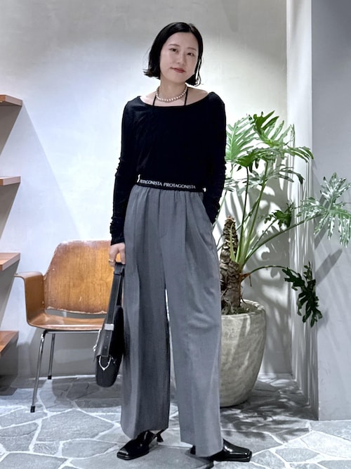 今季　新品未使用　PROTAGONISTA アダムエロペ　サイズ1 PROTAGONISTA for ADAM ET ROPE'】別注2wayストレッチ Washable Pants