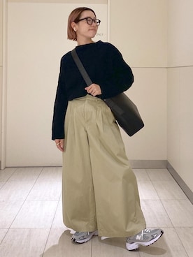 「Baserange」｜KUBOTAさん（レディース・159cm）の秋コーディネート