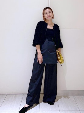 KUBOTAさん（レディース・159cm）の秋コーディネート