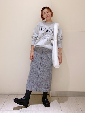 KUBOTAさん（レディース・159cm）の秋コーディネート