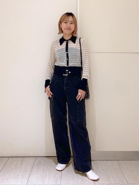 「メアリオルターナ」｜KUBOTAさん（レディース・159cm）の夏コーディネート