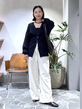 KUBOTAさん（レディース・159cm）の冬コーディネート