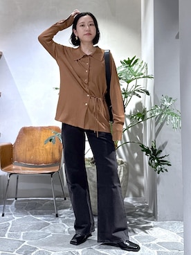 KUBOTAさん（レディース・159cm）の春コーディネート