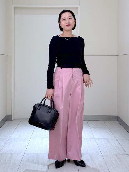 リボンバックストラップパンプス（パンプス）｜ADAM ET ROPE