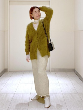 KUBOTAさん（レディース・159cm）の冬コーディネート