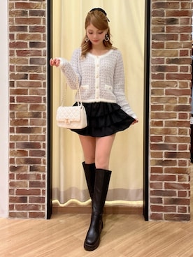 「INGNI（イング）のアイテム」を使った、Yさん（レディース・155cm）の秋コーディネート