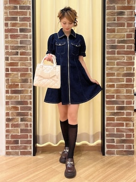 Yさん(レディース・155cm)の春コーディネート