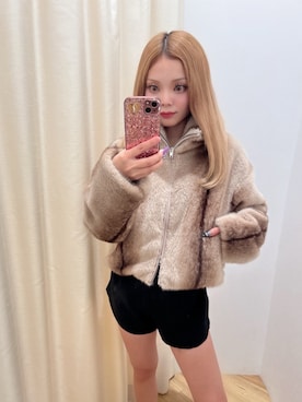 「アイテム（その他アウター）」を使った、Yさん（レディース・155cm）の秋コーディネート