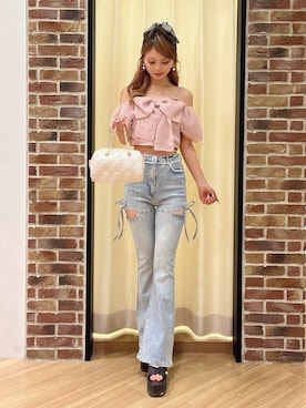 Yさん(レディース・155cm)の春コーディネート