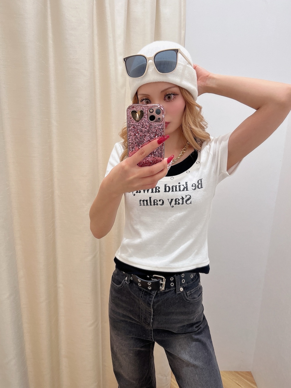 TRALALA 重ね着トップス 平成ギャル 21%OFF】平成ギャルTシャツ/ユリ | SPINNS WEB STORE | SPINNS