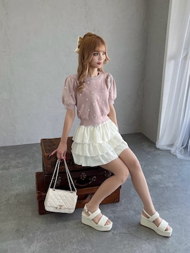 Yさん(レディース・155cm)の春コーディネート