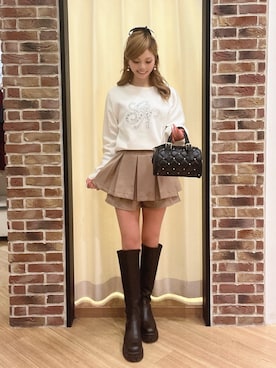 Yさん(レディース・155cm)の冬コーディネート