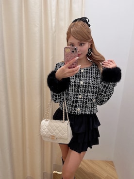 「アイテム（その他アウター）」を使った、Yさん（レディース・155cm）の秋コーディネート