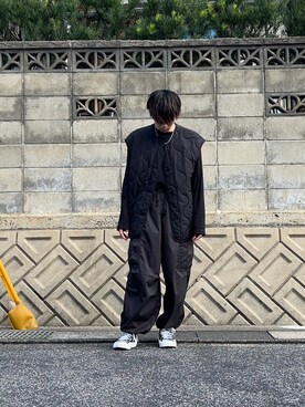 「ジーユー」｜ryoさん（メンズ・170cm）の秋コーディネート