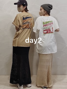 石黒晶さん（レディース・166cm）の春コーディネート