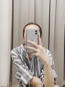 石黒晶さん(レディース・166cm)の秋コーディネート